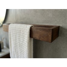 Ahşap Havlu Askılığı - Banyo ve Mutfak Için Doğal Tasarım