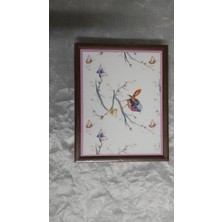 Es Dekor Dalda Duran Minderli Desenli Keyif Tepsi  1 Adet