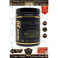 Dr. Sammy's Kolajen 10.000 Mg Tip 1-3 %100 Saf Patentli Hidrolize Sığır Kolajeni, 150MG Hyaluronik Asit, 500 Mg Vitamin C, 200 Mg Glutatyon, 25MG Resveratrol, 100 Mg Elastin, Prime 30 Diyet Takviyesi