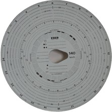 Özgürce Mercedes-Benz Takograf Kağıdı 140 Km/h, 100 Lü Paket, Orijinal Ürün