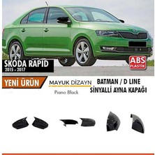 Özgürce Batman Yarasa Ayna Kapağı, Şık ve Dayanıklı, Eşsiz Tasarım