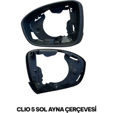 Özgürce Sol Ayna Çerçevesi 2019-2025, Clio 5 Için Şık ve Dayanıklı Tasarım