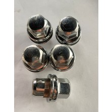 Özgürce Krom 5'li Range Rover Bijon Somunu Oem Uyumlu Set