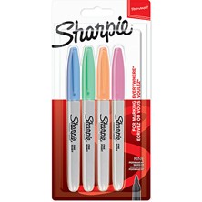 3 Adet  Sharpie Kalem Permanent Markers Pastel 4 Renk
