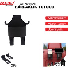 2 Adet  Carub Koltuk Arkası Tutucu Organizer Siyah
