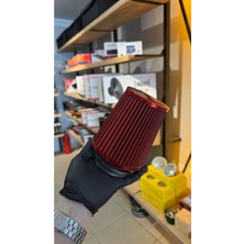 Özgürce Her Araca Uyumlu Açık Hava Filtre Kırmızı 8.5mm