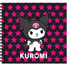 2 Adet  Kuromi 16*15 50 Yp. Çiz.spr.sert Kp. Defter