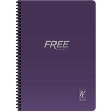 2 Adet  Keskin A4 60 Yp.kareli Pp Kap.free Platinum Def