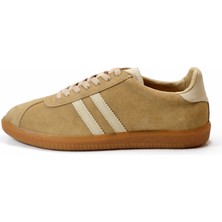 Beety 248.219 Hakiki Deri Nubuk Bağlı Casual Sneaker Kadın Ayakkabı