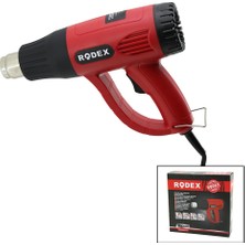 Esranın Dünyası Sıcak Hava Makinesi - Tabancası 4pcs Başlık Aparat Kablolu 300-600°C 280/480LPM 2000W RDX-303A (