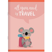 2 Adet  Keskin A4 60 Yp Kar.tel Dikişli Karton Kapak Gezginler Defter