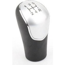 Özgürce Deri Vites Topuzu 5 Ileri Gri, Hyundai I20 2014-2018 Uyumlu