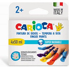 2 Adet  Carioca Baby Parmak Boyası 4 Renk 50ML