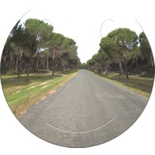 Özgürce Pratik Vantuzlu Bebek Dikiz Aynası, Gülen Yüz, 11 Cm, Güvenli ve Kullanışlı