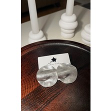 Les Séduisantes C.A. Vintage Mat Yuvarlak Altın Kaplama Küpe Vıp