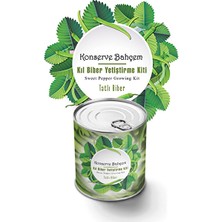 4 Adet   Konserve Kıl Biber Yetiştirme Kiti KB016