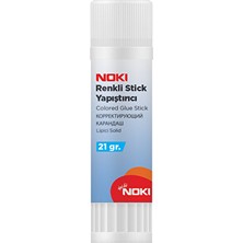 2 Adet  Noki Renkli Stick Yapıştırıcı 21 gr Blisterli