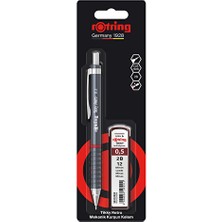 4 Adet   Rotring Versatil Retro Tikky Mekanik Kalem 0.7mm + Min