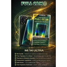 Almanara Project Mi 14 Ultra Uyumlu 9h Full Glue Tam Kaplama Temperli Cam Ekran Koruyucu (Full Cam)