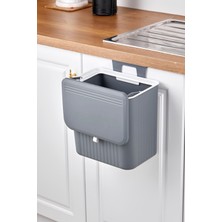 Lumindra 15 Lt Mutfak Tezgah Üstü ve Dolap Askılı Çöp Kovası