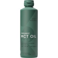 Sports Research Organic Mct Oil - Full Spectrum (C8, C10, C12) Sourced From Coconut Oil - Keto Brain & Body 473 ml