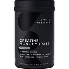 Sports Research Creatine Monohydrate - Gain Lean Muscle, Improve Performance And Strength And Support Workout Recovery - 5 G Micronized Creatine 1 kg