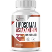 Liposomal Astaxanthin 24 Mg, Maximum Absorption, Antioxidant 60 Softgels