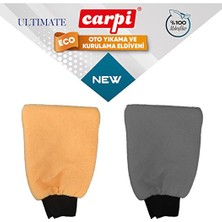 2 Adet  Carpi Mikrofiber Eko Oto Yıkama Kurulma Eldiveni