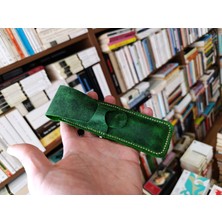 Mahfuz Gerçek Deri Özel Kalemleriniz Için Kalemlik Kalem Kutu ( Tek Kalem Için ) 26 cm \ 4,5 cm NLU313