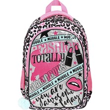 2 Adet  Muggle MU-9074 Cat Walk Koleksiyonu Ilkokul Çantası