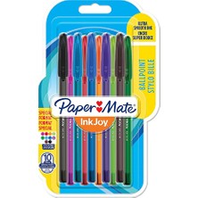 2 Adet  Paper Mate Inkjoy Tükenmez Kalem 1.0 mm Ulv Kapak 10'lu