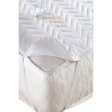 Altın Karma Yatak Koruyucu Kapitoneli 150 x 200 cm Çift Kişilik Çarşaf Köşe Lastikli