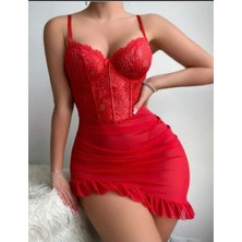 Visatin Kadın Mini Gecelik