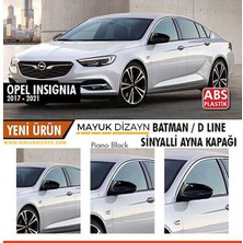 Özgürce Batman Yarasa Ayna Kapağı, Opel Insignia B 2017-2021 Için Şık Tasarım