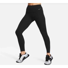 Nike Dri-Fıt Universa Hr Tight Yüksek Belli Toparlayıcı Siyah Kadın Spor Tayt DQ5996-010