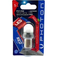 Özgürce P21/5W Kırmızı Flash Tekli Blister R Flash B Ürün