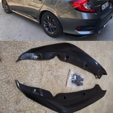 Özgürce Arka Tampon Flap, Abs Plastik, Honda Civic Uyumlu, Dayanıklı ve Şık Tasarım
