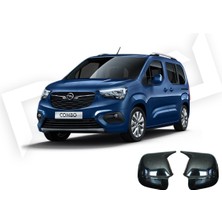 Özgürce 2019 Opel Combo Batman Yarasa Ayna Kapağı Sağ ve Sol Takım