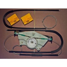 Özgürce Ön Sol Cam Kriko Teli Tamir Seti Audi A4 B6 B7 2002-2008 (8e)