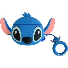 Basias Airpods Pro 3 Kulaklık Uyumlu Silikon Figürlü Kılıf + Kanca