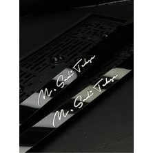 Özgürce Kişiye Özel Honda Civic Uyumlu Uv Baskılı Pleksi Takmatik Plaka