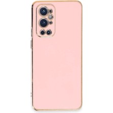 Storozde Newface One Plus 9 Pro Kılıf Volet Silikon - Pembe