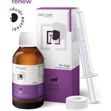 VETQ0M Renal Renew Köpek Kronik Böbrek Yetmezliği ve Fonksiyon Destekleyici Solüsyon 120 ml