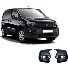 Özgürce 2019 Peugeot Rifter Batman Yarasa Ayna Kapağı Sağ ve Sol Set