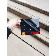 Özgürce Kişiye Özel Lazer Kesim Minik Plakalık 12X18CM, Şık ve Zarif Tasarım