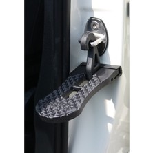 Özgürce Oto Bas Çık Kapı Kilit Basamağı Mat Siyah, Dayanıklı ve Şık Tasarım