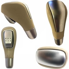 Özgürce Otomatik Vites Topuzu Bej, Renault Megane 3 ve Laguna 3 Için