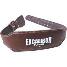Excalibur Turbo Fitness Ağırlık Kemeri Kahve S