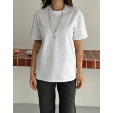 Noa Noa Kolyeli Basic T-Shirt
