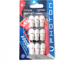 Özgürce Yüksek Parlaklık T10 W5W LED 9'lu Paket, Uzun Süreli Kullanım